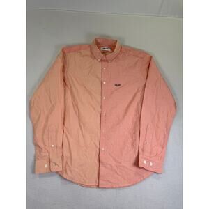 Palace Orange Blender Shirt Button Size L